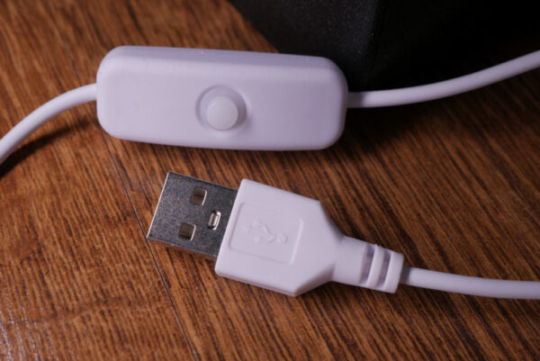 USB i włącznik, zasilanie do lamp