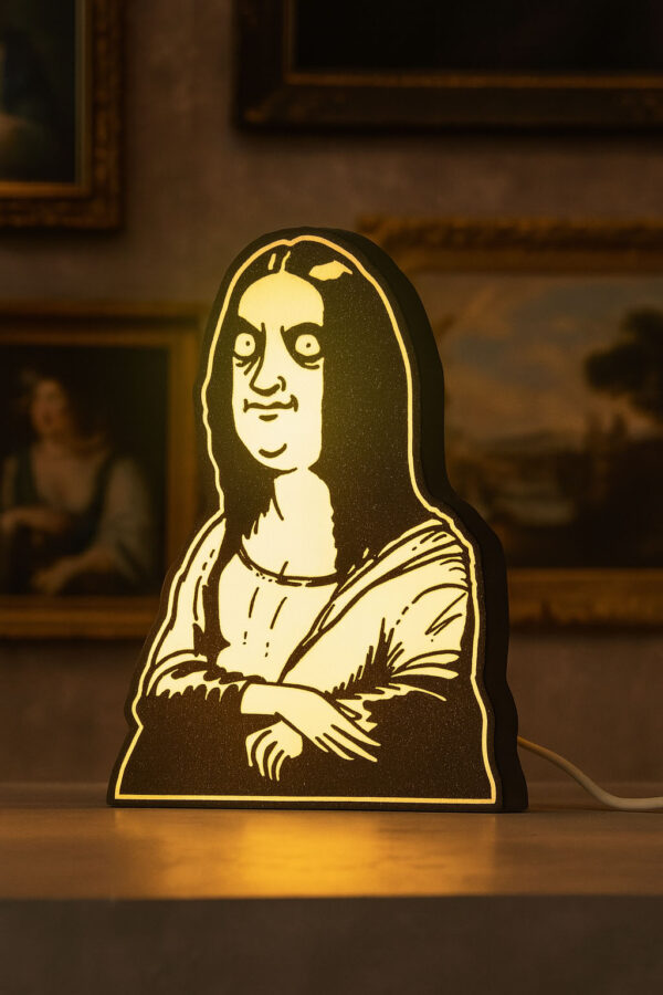Lampa artystyczna dla odważnych estetycznie