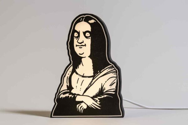 Lampa artystyczna dla odważnych estetycznie